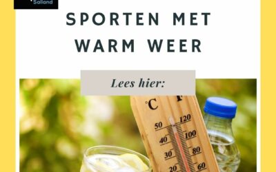 10 tips voor sporten in warm weer
