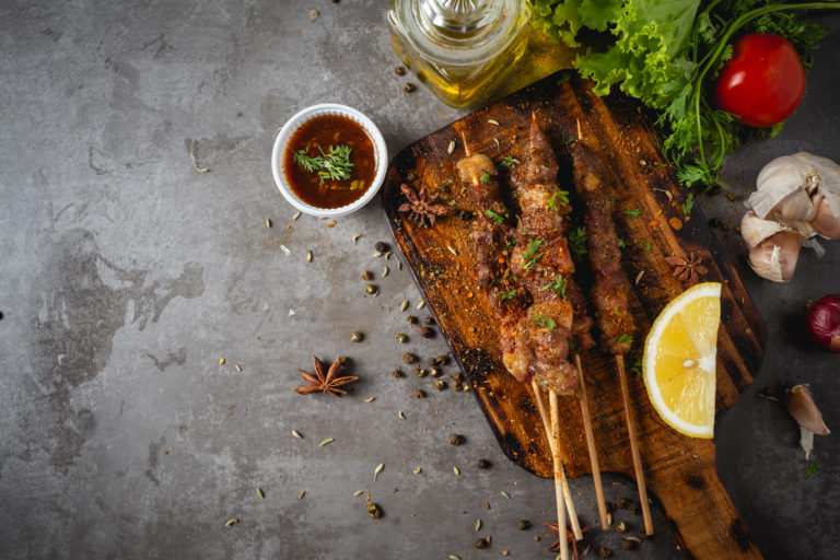 Kippendijspies met oosters tintje